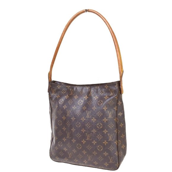 LOUIS VUITTON Logo Looping GM Shoulder Bag - Picture 1 of 16